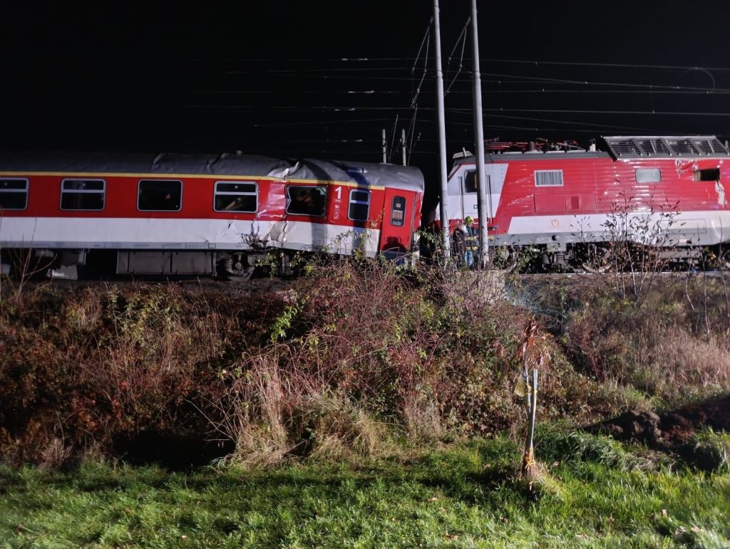 Nehoda vlakov pri Pezinku