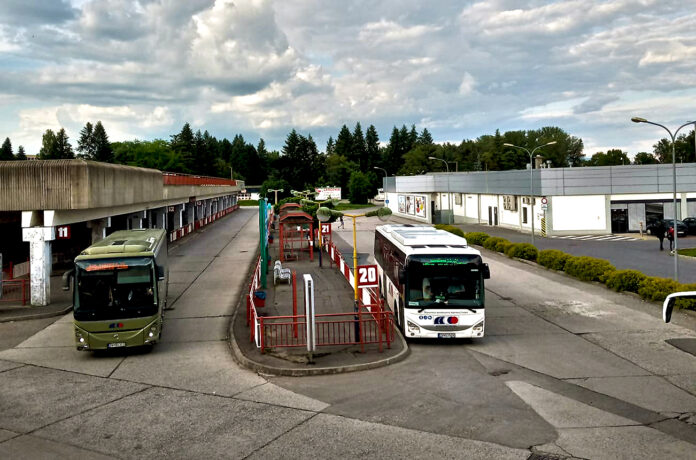 Autobusová stanica vo Zvolene