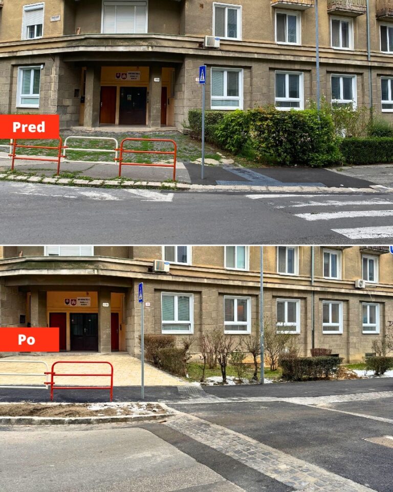 Tabaková ulica v Starom Meste prešla komplexnou obnovou. Zameraná bola na bezpečnosť, bezbariérovosť a kvalitu verejného priestoru