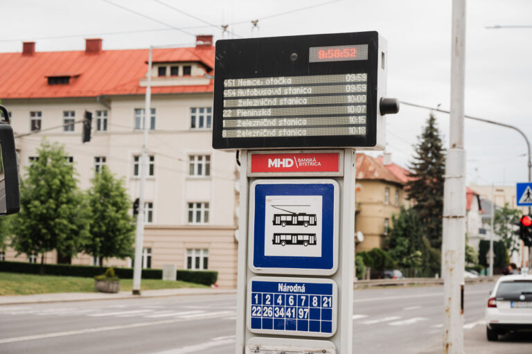 Banská Bystrica: zastávka „Národná“ bude od 5. februára 2026 dočasne mimo prevádzky pre práce na moste pri Malej stanici