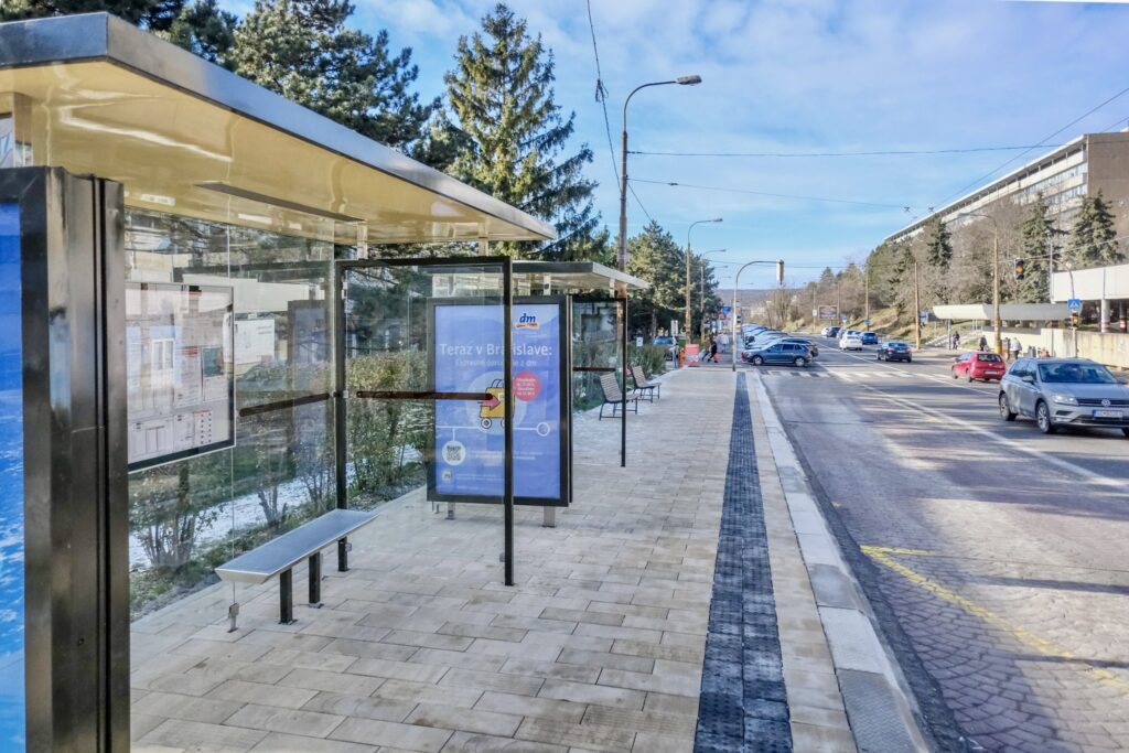 Krajšie verejné priestory na Kramároch v Bratislave