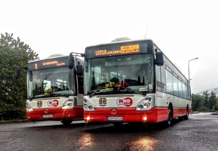 Autobusy MHD Žiar nad Hronom