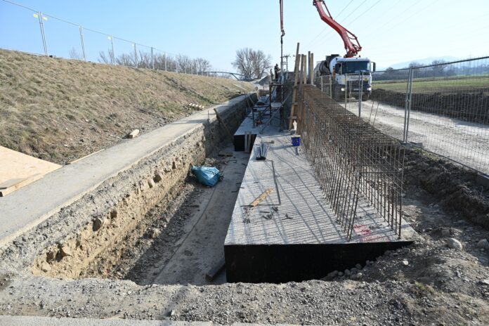 Výstavba Vážskej cyklomagistrály Nemšová – Dubnica nad Váhom – Ladce. Zdroj: Trenčiansky kraj