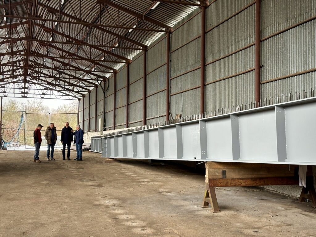 Most cez Hron pri stanici Banská Bystrica - mesto