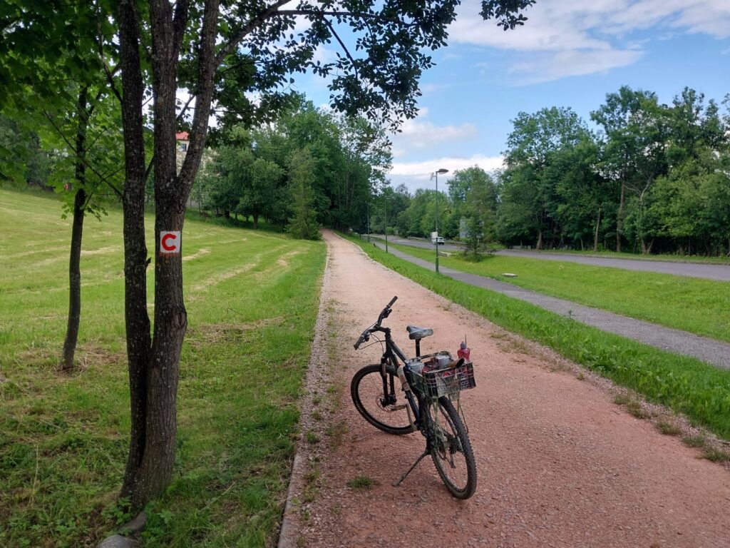 Obnova cyklistického značenia