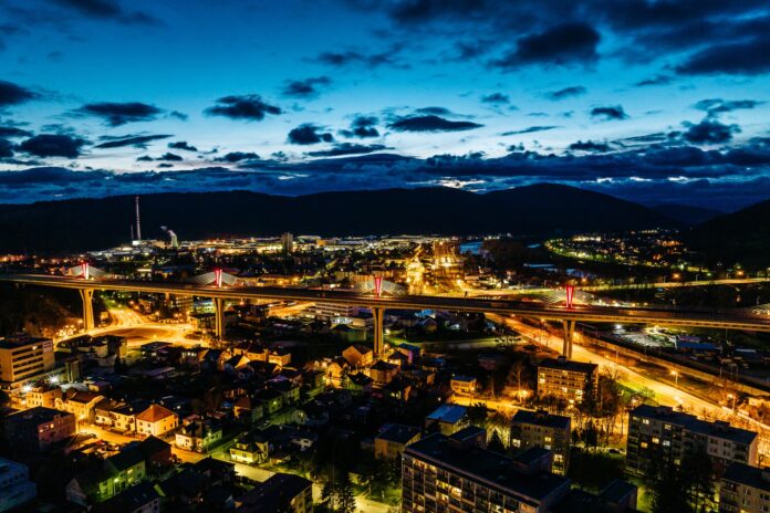 Diaľničný most v Považskej Bystrici. Foto: NDS