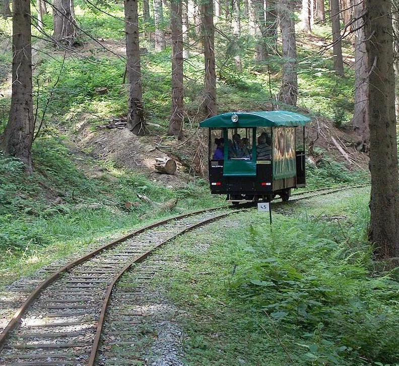 Oravská lesná železnica a Historická lesná úvraťová železnica