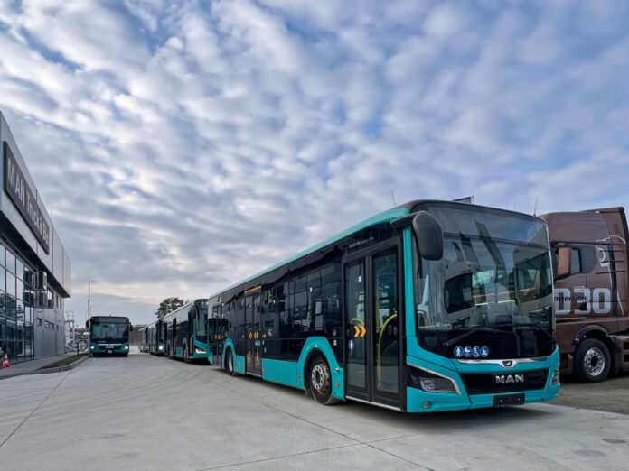 MAN Lion´s City 12 C Dopravného podniku mesta Prešov. Foto: DPMP