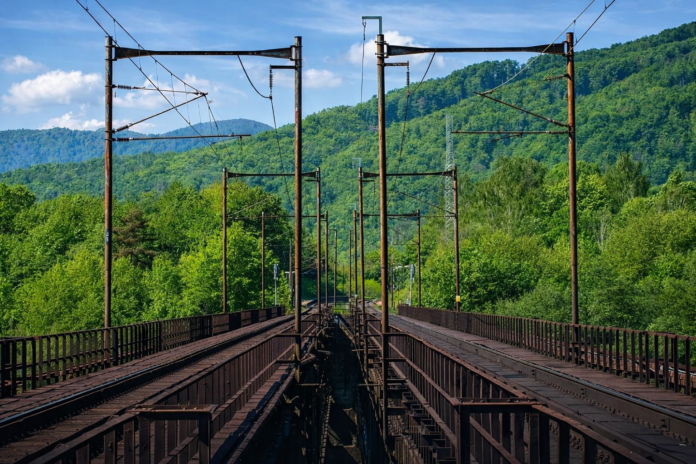 Železničný most na trati Krompachy - Kysak. Zdroj: ŽSR