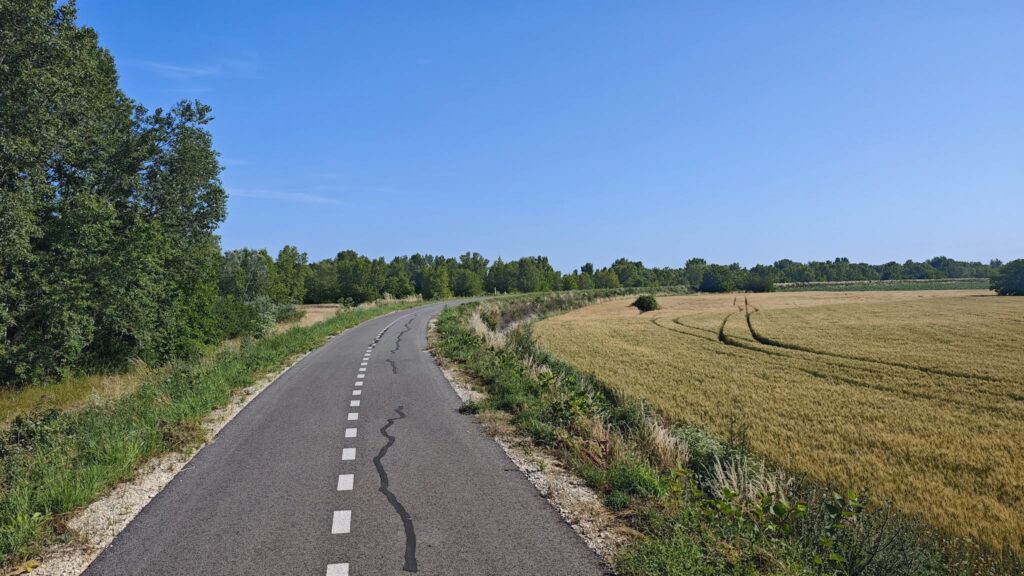 Cyklotrasa Siladice - Šúrovce. Foto: Michal Feik