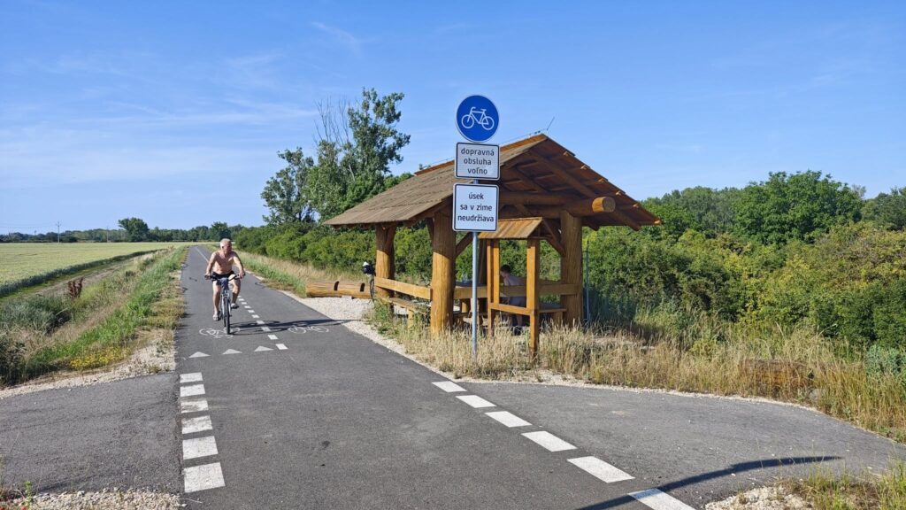 Cyklotrasa Siladice - Šúrovce. Foto: Michal Feik