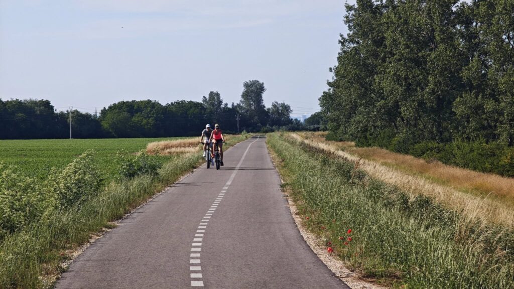 Cyklotrasa Siladice - Šúrovce. Foto: Michal Feik