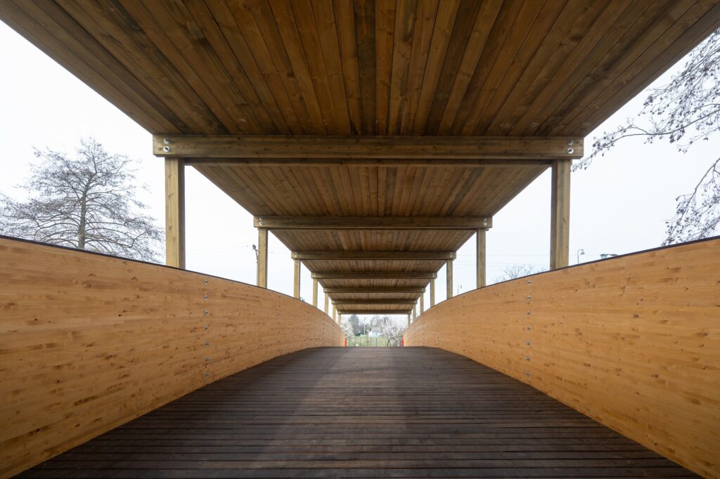 Nový cyklochodník v Partizánskom. Foto: STRABAG Slovensko