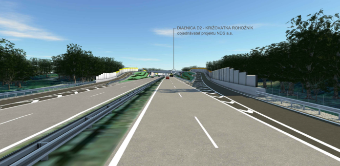 Diaľničná križovatka D2 Rohožník