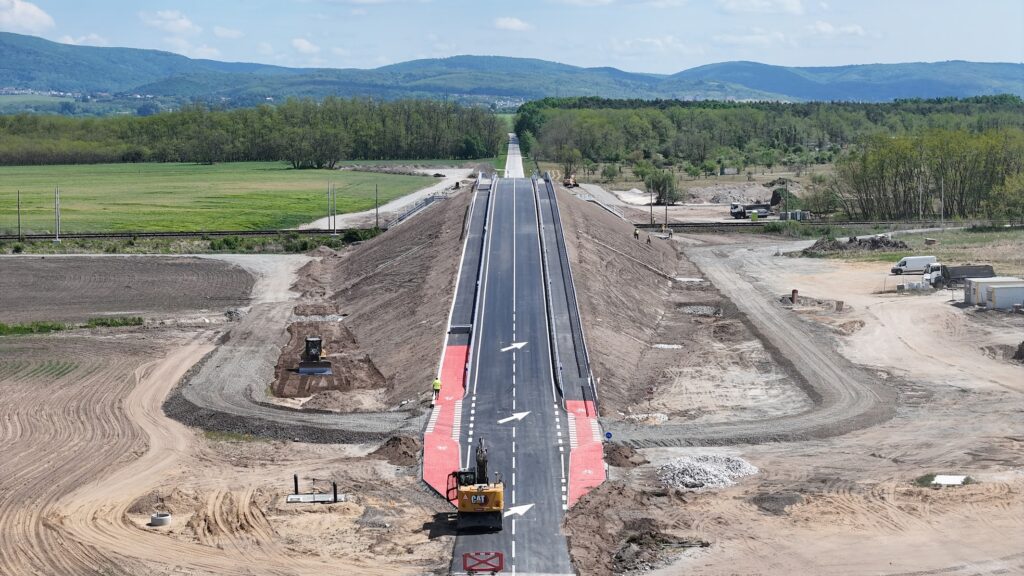 nadjazd na ceste Stupava - Vysoká pri Morave