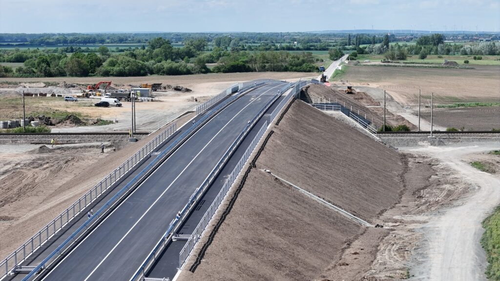 nadjazd na ceste Stupava - Vysoká pri Morave