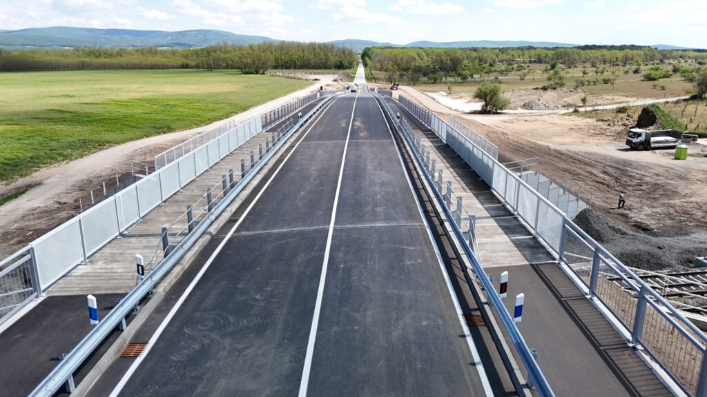 nadjazd na ceste Stupava - Vysoká pri Morave
