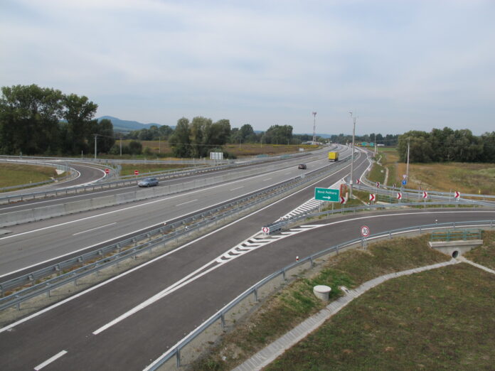 Diaľničný privádzač Nová Polhora. Foto: Dopravoprojekt