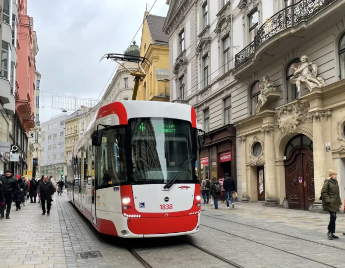 Električková linka 4 v Brne. Foto: Zdopravy.cz/Jan Šindelář